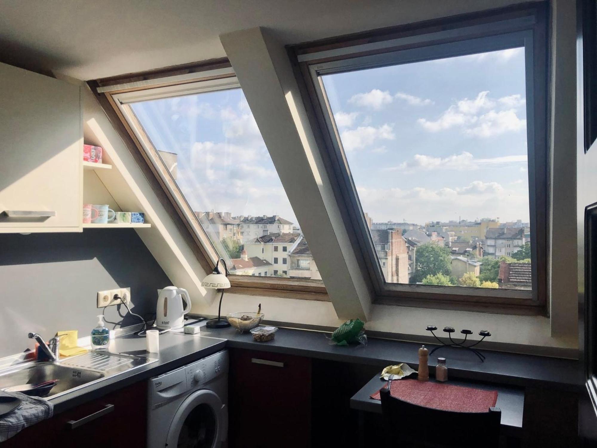 Cosy Rooftop In Center صوفيا المظهر الخارجي الصورة